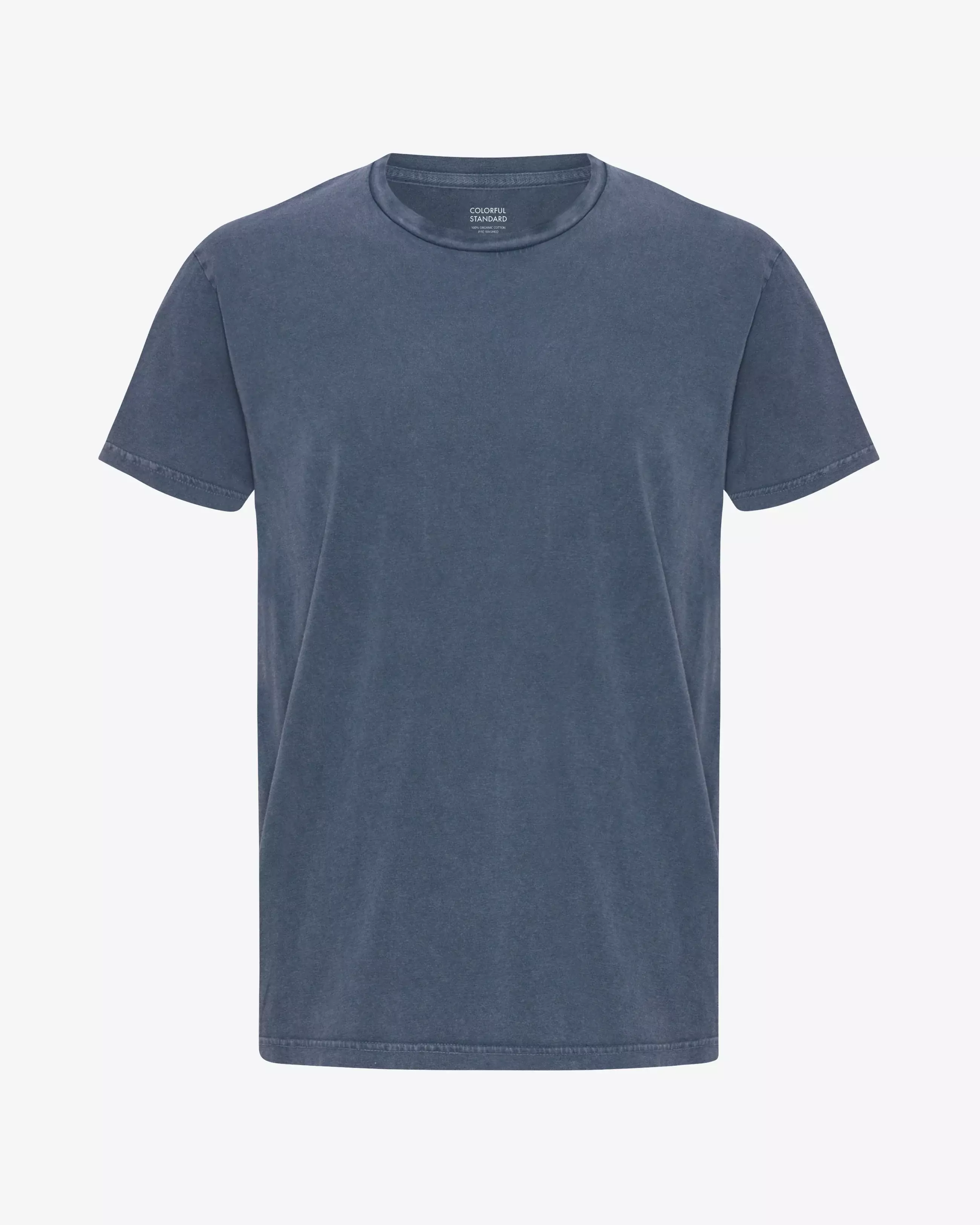 Wemoto Neptun Blue Classic Organic Tee Herren blau